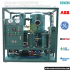 Water Removal Transformer Oil Purifier Customizable High Efficient 1800 Lt/H 29kW