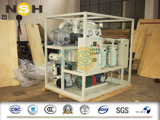 Double-Stage High-Vacuum Insulation Oil Purifier Machine 380V Three-Phase Industrial Transformer System