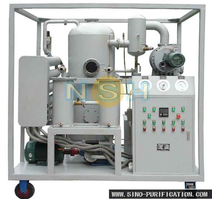 Double Stage Vacuum Transformer Oil Purifier , insulation oil purifier