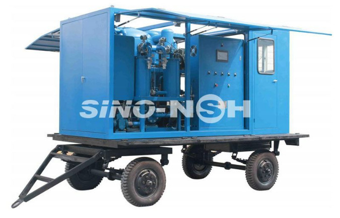50Hz Transformer Vacuum Oil Purifier Double Stage High Voltage For Degassing