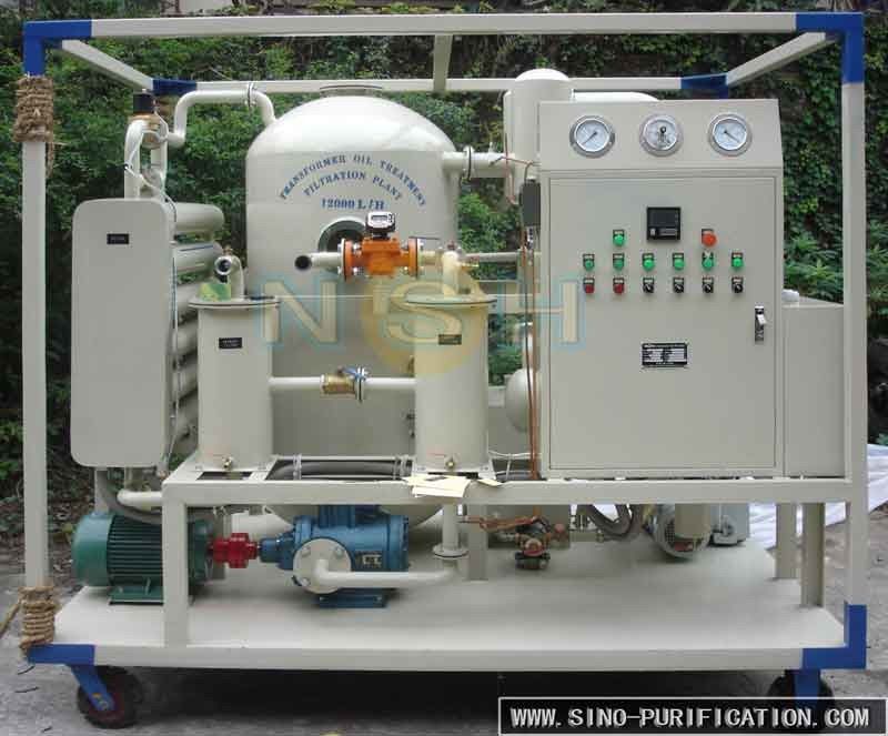 Used Transformer Oil Purifier with 1 Year Warranty to Improve Dielectric Strength and Fast Degas
