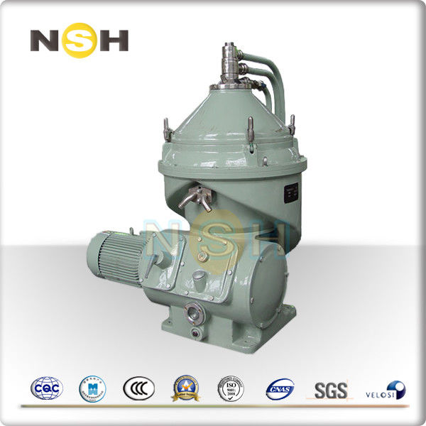Disc Centrifuge Liquids Oily Water Separator , Solids Manual Automatic Waste Oil Separator