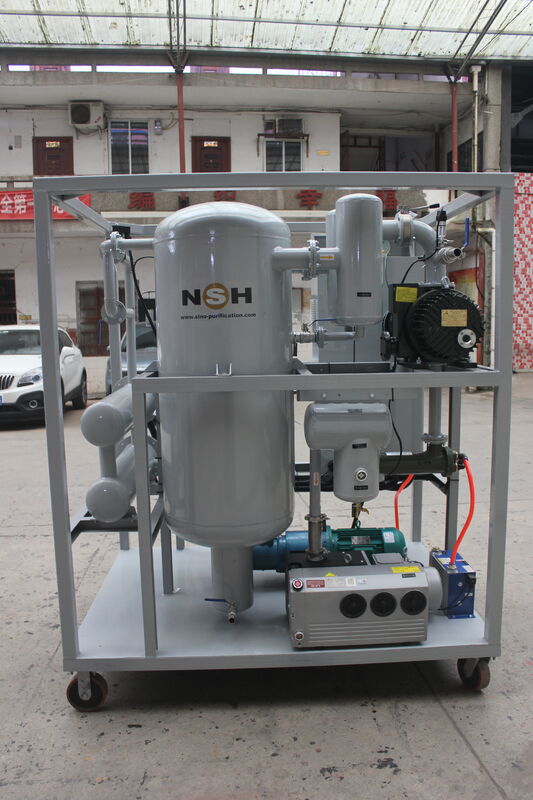 HMI Touch Screen Vacuum Transformer Oil Purifier PLC System 3000 Liter Per Hour
