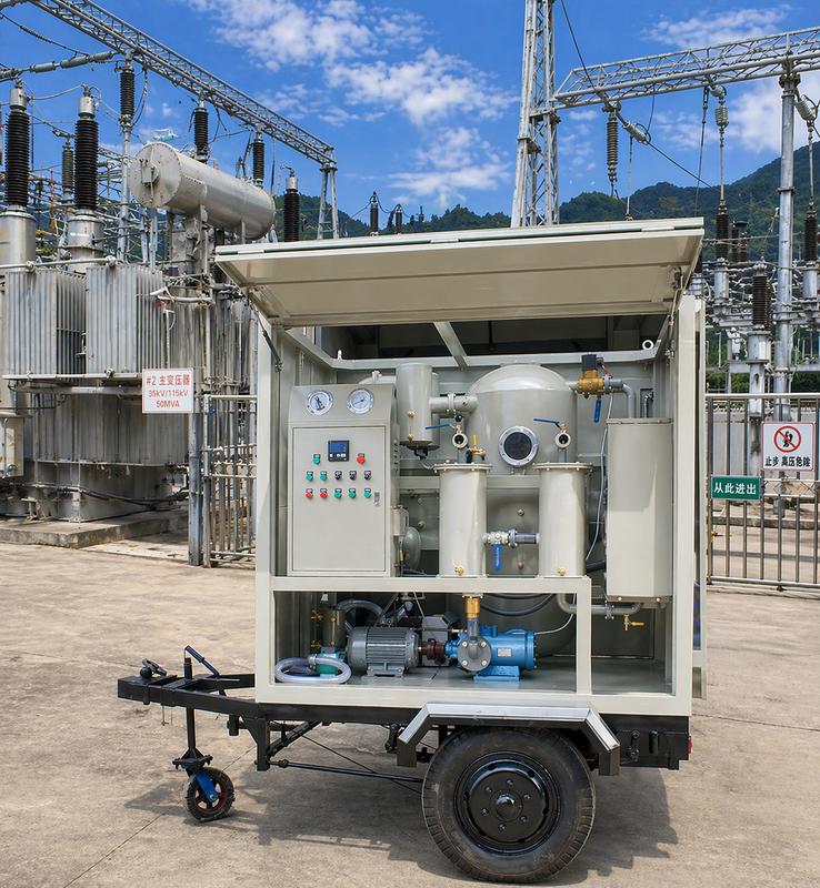 High-Vacuum Transformer Insulation Oil Purifier 110kV-500kV Power Transformer Maintenance System