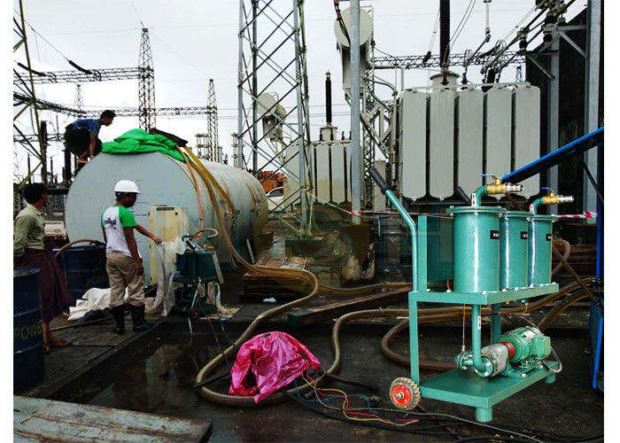 600LPH Degassing Vacuum Insulation Oil Purifier Machine Compact Transformer Fluid Treatment