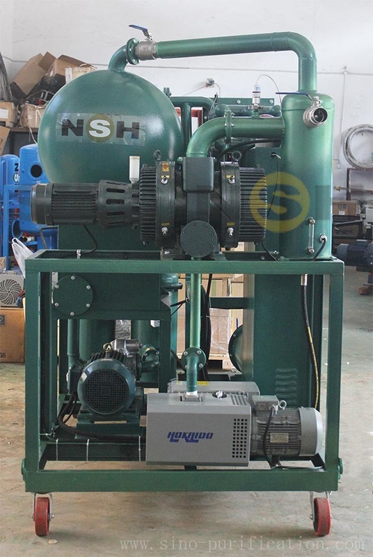 Durable 9000L/H Dehydration Double-Stage Vacuum Transformer Oil Purifier