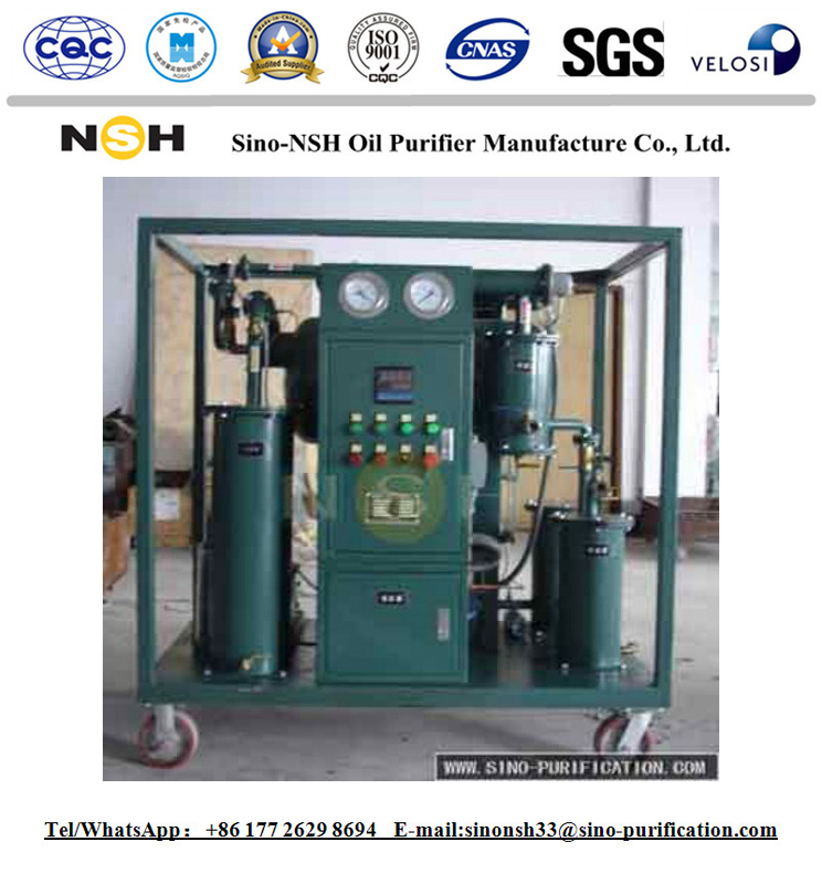 Single Stage 11KW Transformer Oil Purification 600L / H Vacuum Filter Machine
