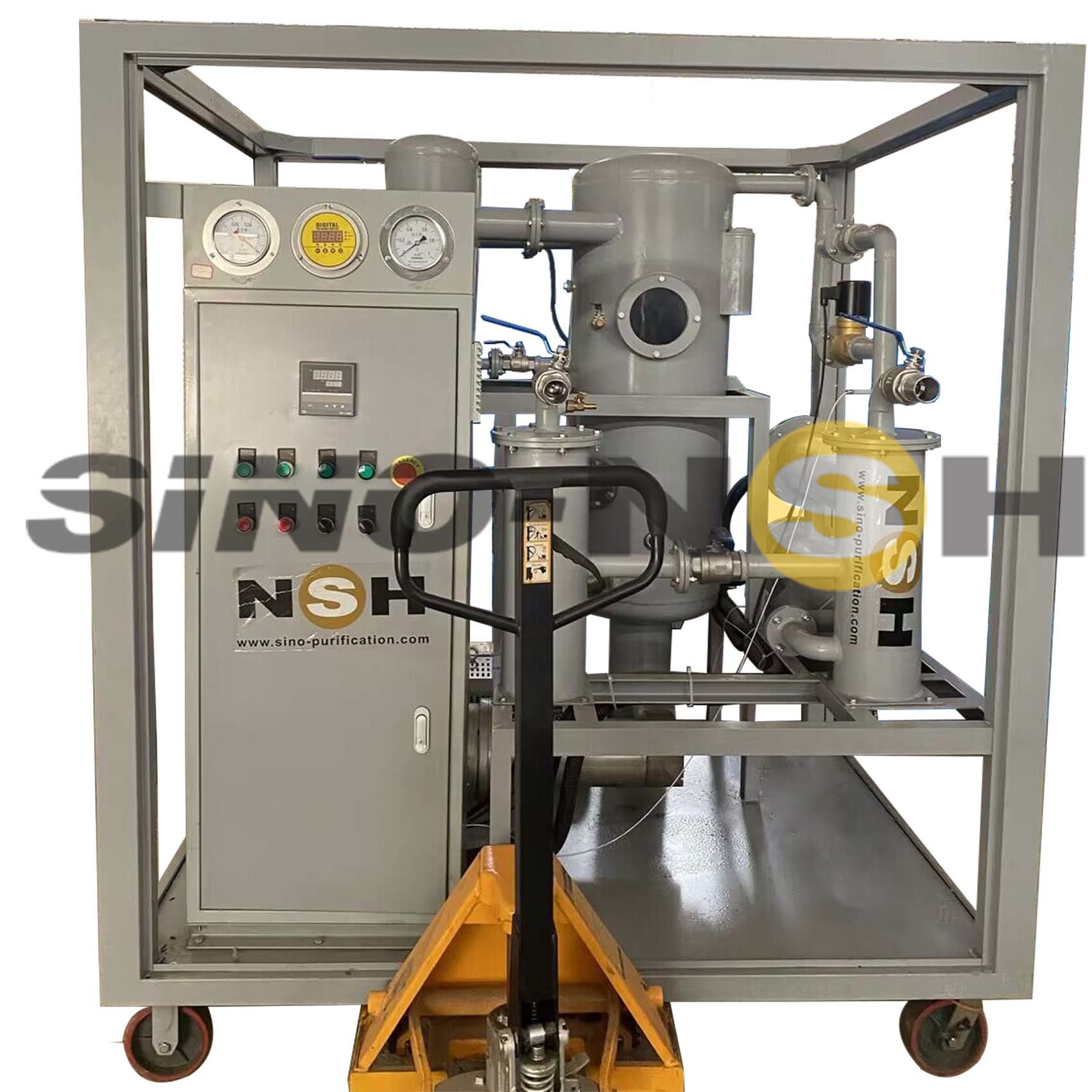 1 μm Fineness Vacuum Transformer Oil Purifier 12000 LPH Water Removal
