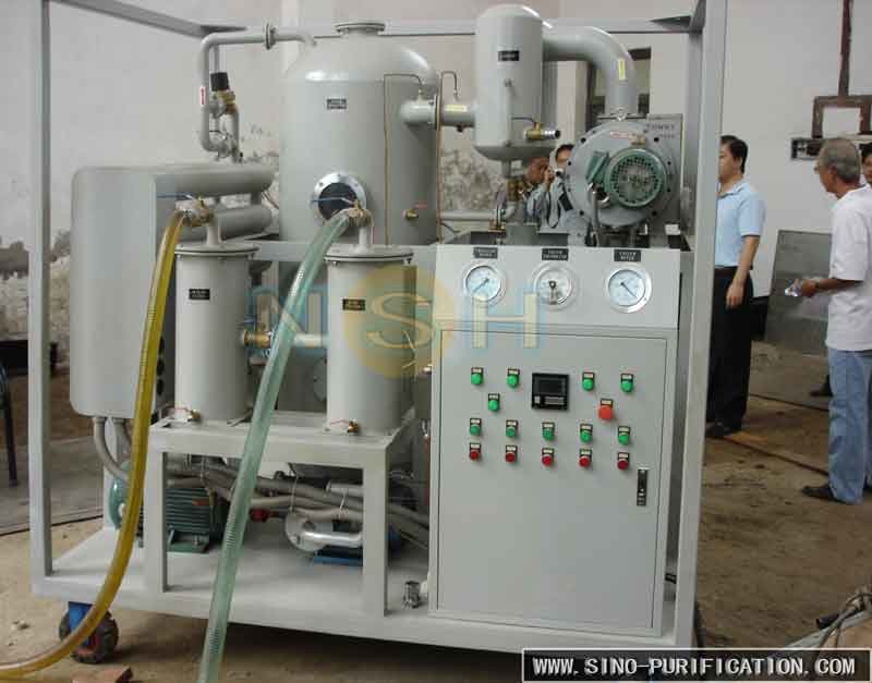 Carbon Steel Transformer Oil Filtration Plant SGS Certified Insulating Fluid Purification System