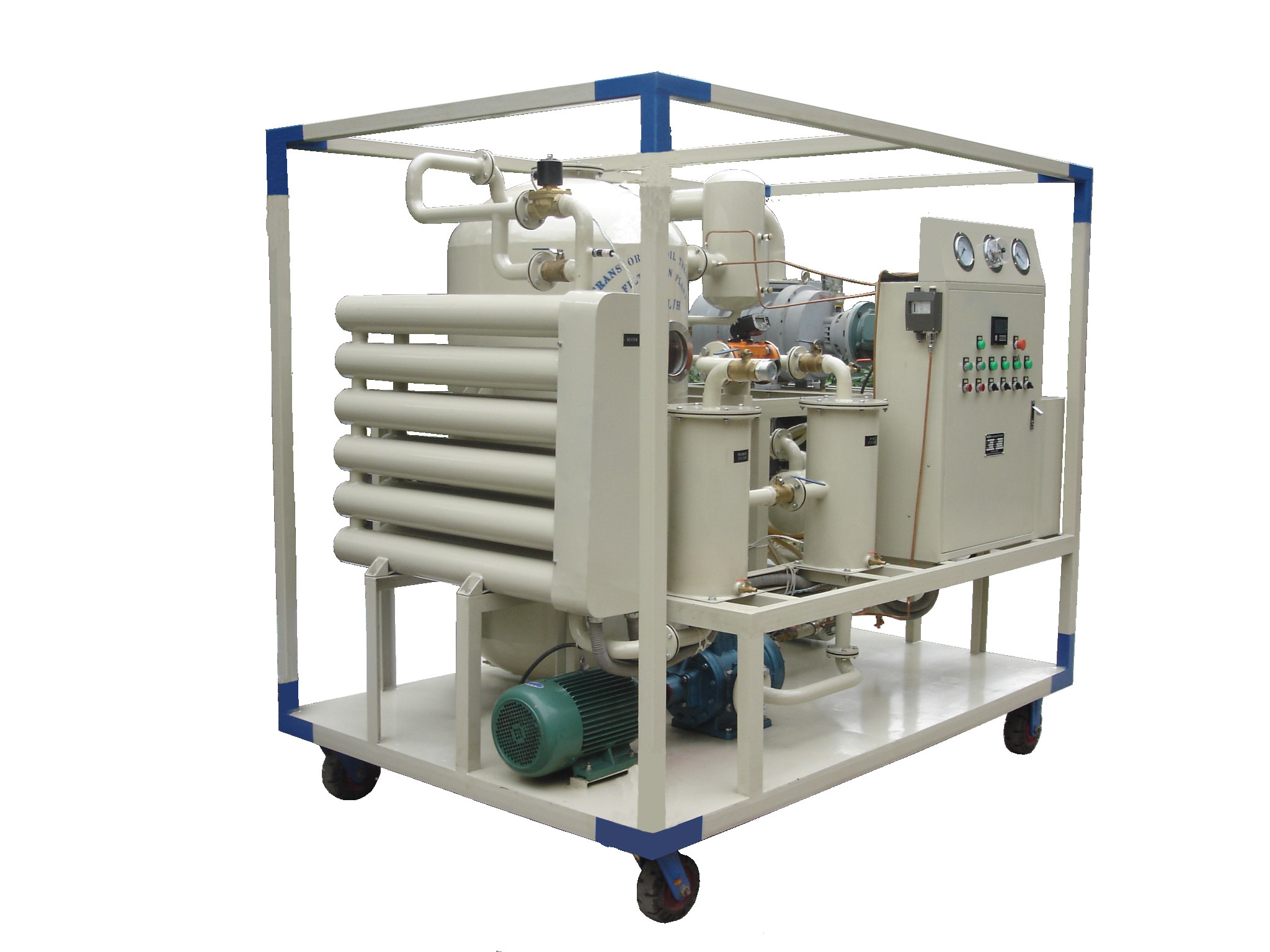 PLC-Controlled 500KV Degassing Vacuum Insulation Oil Purifier Transformer Filtration System