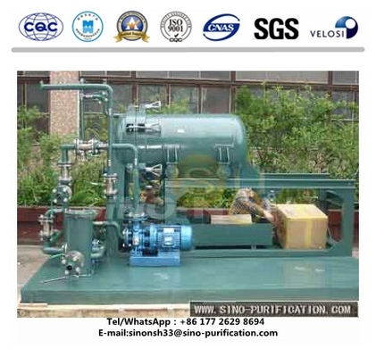 2000L / Planta GER Series de la regeneración del agua del aceite de motor de H 72 kilovatios de la filtración de la precisión