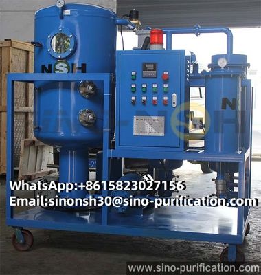 Purificador de aceite para turbinas de vacío 1200-18000 Litros/Hora Deshidratación, desgasificación, equipos de eliminación de impurezas Se aceptan soluciones personalizadas
