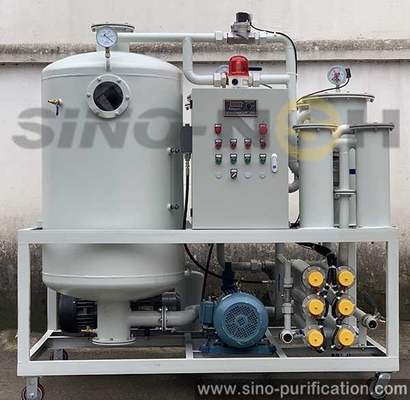 12000L / Purificador de aceite de la turbina de H 53 kilovatios del aceite hidráulico que recicla la máquina