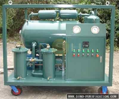 La calefacción del purificador de aceite del vacío 1200L/H del OD 25m m 15KW quita impurezas