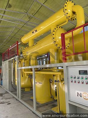 La máquina de desgasificación del refinamiento del aceite de motor quita las impurezas 380V